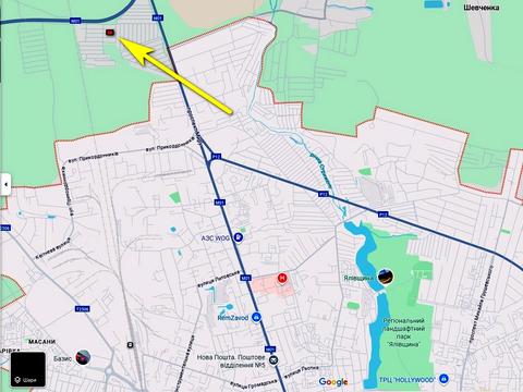 ділянка за адресою Миру просп.