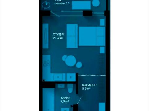 квартира за адресою Хіміків вул., 5-Б