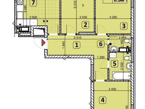 квартира за адресою Гліба Бабіча вул. (Канальна), 8-Г