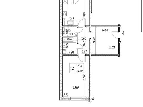квартира за адресою Коноплянська вул., 22-Б