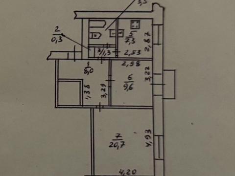 квартира по адресу Сергея Ефремова ул. (Ворошилова), 21-А