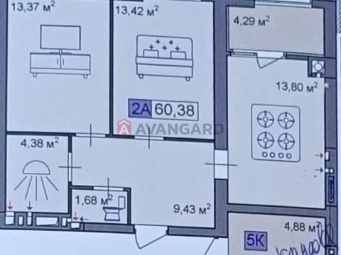 квартира по адресу Олександра Маламужа ул., (Будинок 2)