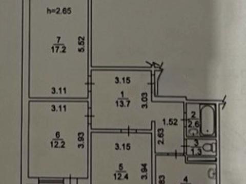 квартира по адресу Червоной Калины просп. (Владимира Маяковского), 17-Г