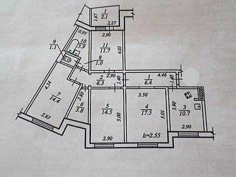 квартира по адресу Тополя-3 жилой массив ул., 30 к3