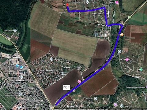 ділянка за адресою Садова