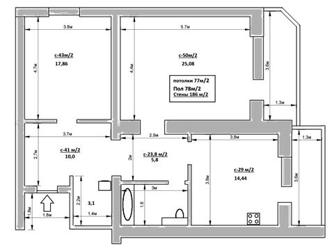 квартира по адресу Николая Голего ул. (Лебедєва-Кумача), 5