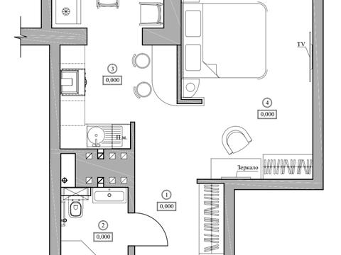 квартира по адресу Чехова ул., 1