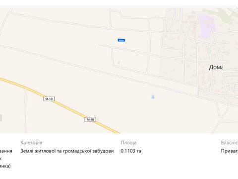 участок по адресу 