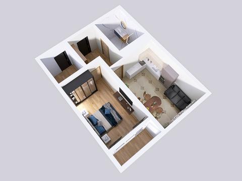 квартира за адресою Гетьмана Івана Мазепи вул. (Топольна), (Будинок)