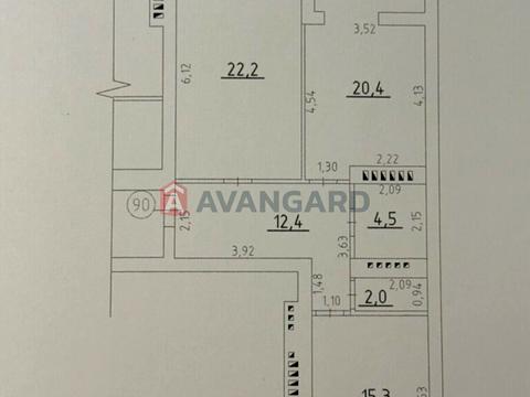квартира за адресою Байди Вишневецького вул., 68/1