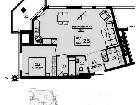 квартира по адресу Юлиана Опильского ул., (Будинок)