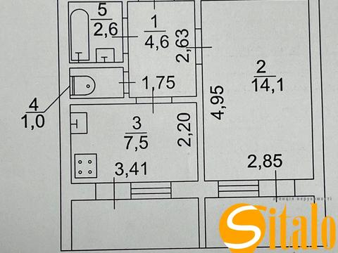 квартира за адресою Героїв Дніпра вул., 75