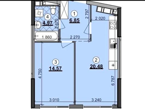 квартира за адресою Дніпровська набережна вул., 15-Д