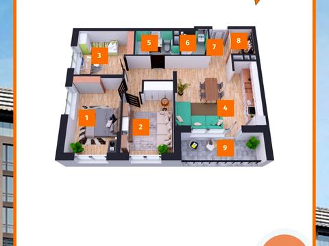 квартира за адресою Дніпровська набережна вул., 18-Б