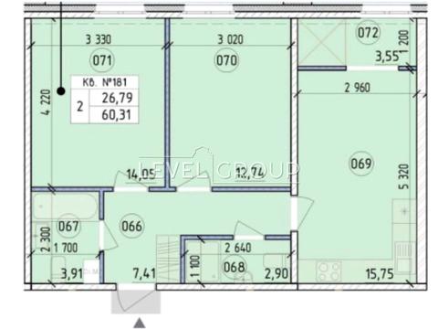 квартира за адресою Михайла Максимовича вул. (Онуфрія Трутенка), 26-В