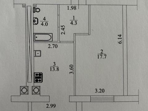 квартира за адресою Героїв Небесної Сотні просп., 26/14