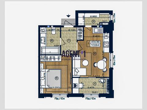 квартира по адресу Коцюбинского ул., 2