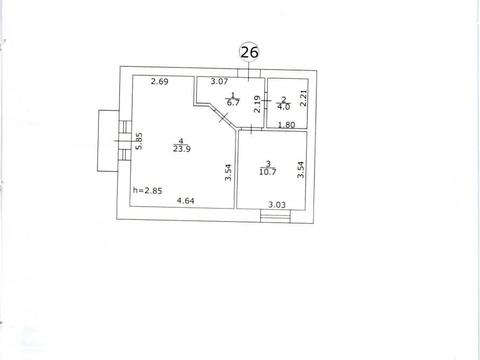 квартира за адресою Полтава, Милорадович Єлизавети вул., 45