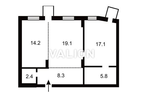 квартира за адресою Мисливська вул., 3-Б