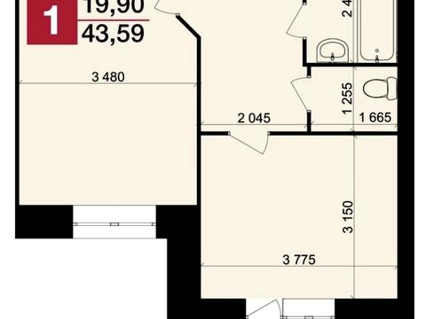 квартира за адресою Кушнірука вул. (Гастелло), 15