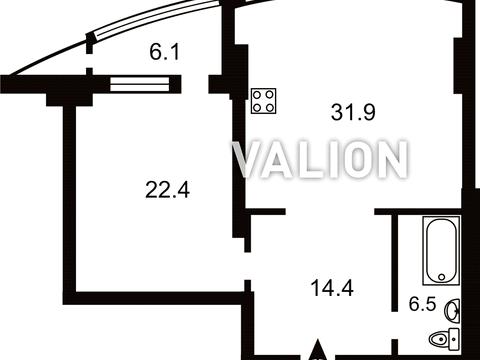 квартира по адресу Берестейский просп. (Победы), 131-А