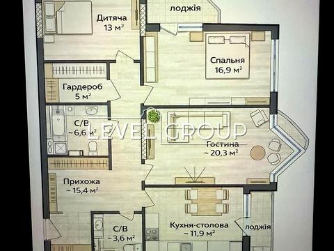квартира за адресою Миколи Бажана просп., 8-Б