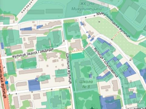 ділянка за адресою Микулинецька вул.