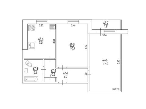 квартира за адресою Янтарна вул., 81