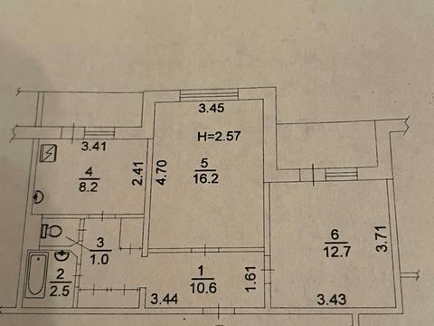 квартира по адресу Хорольская ул., 1
