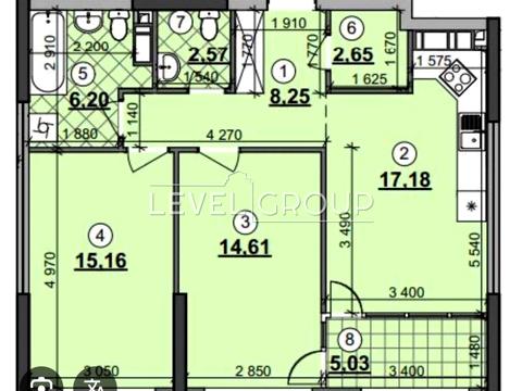 квартира по адресу Днепровская набережная ул., 15-К