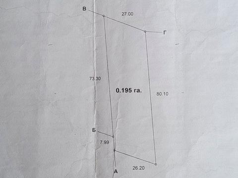 участок по адресу 