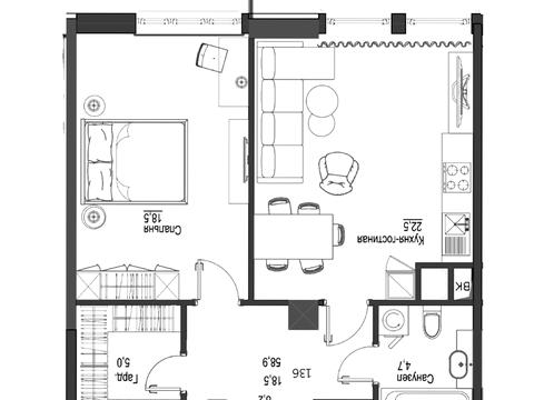 квартира за адресою Французький бульв., (Будинок)