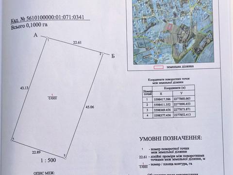 участок по адресу Тынновская ул.