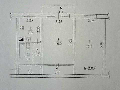 квартира по адресу Орловская ул. (Орловская), 34