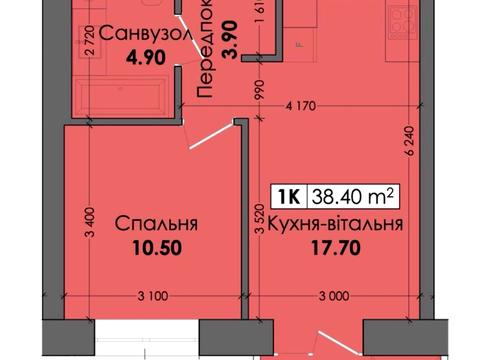 квартира за адресою Капушанська вул., (Будинок А02)