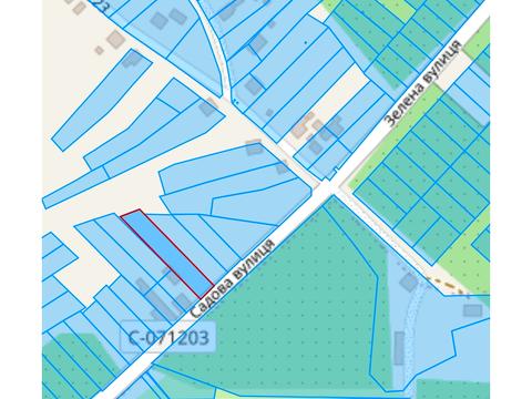 участок по адресу Садова