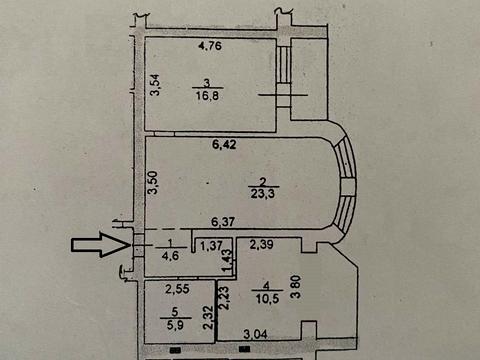 квартира за адресою Одеса, Євгена Чикаленка вул., 59г/1