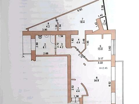 квартира за адресою Захисників України вул. (1-го Травня), 8а