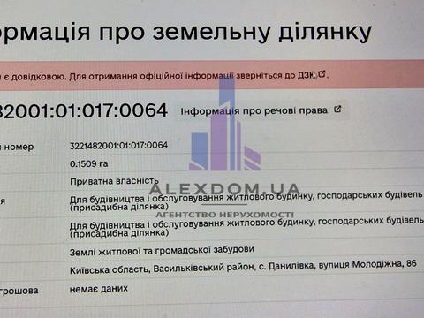 будинок за адресою с. Данилівка, Молодіжна, 86