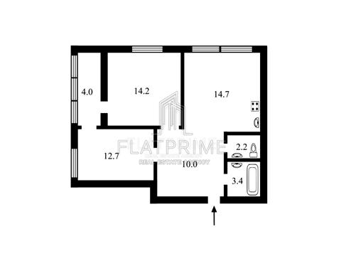 квартира по адресу Ростиславская ул. (Маршала Рыбалко), 5-А