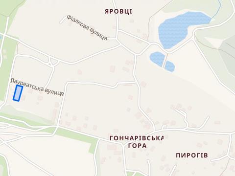 ділянка за адресою Лауреатська
