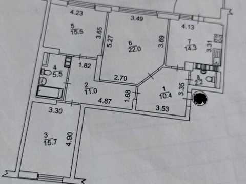квартира по адресу Олены Пчилки ул., 2