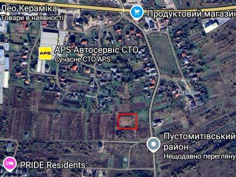 ділянка за адресою Дорожна