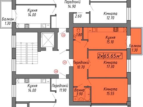 квартира за адресою Степана Бандери вул., (Будинок)