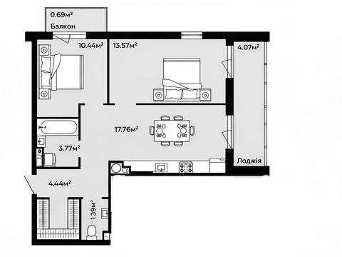 квартира за адресою Трускавецька вул., (Будинок 10)