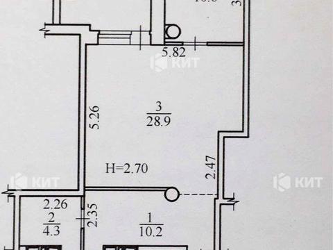 квартира за адресою Мирослава Мисли вул. (Цілиноградська), 58б