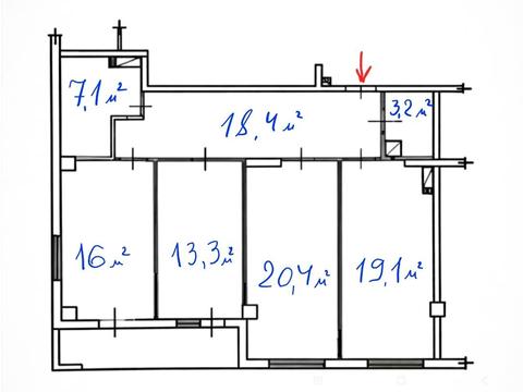 квартира по адресу Динамовская ул., (Будинок 2)