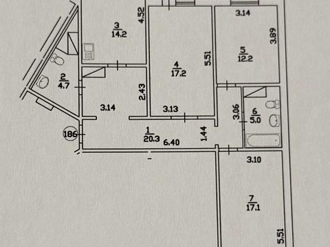 квартира по адресу Урловская ул., 30