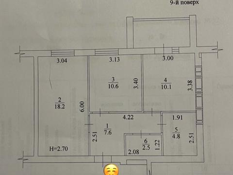 квартира за адресою Перемоги просп., 86