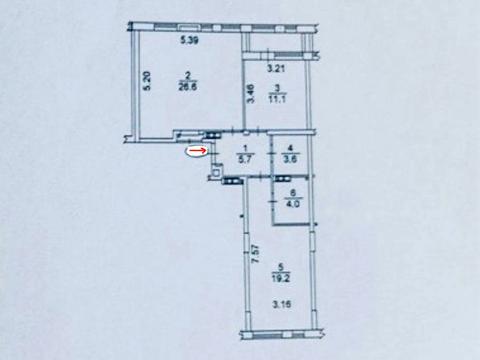 квартира по адресу Мартовская ул., 16 к4